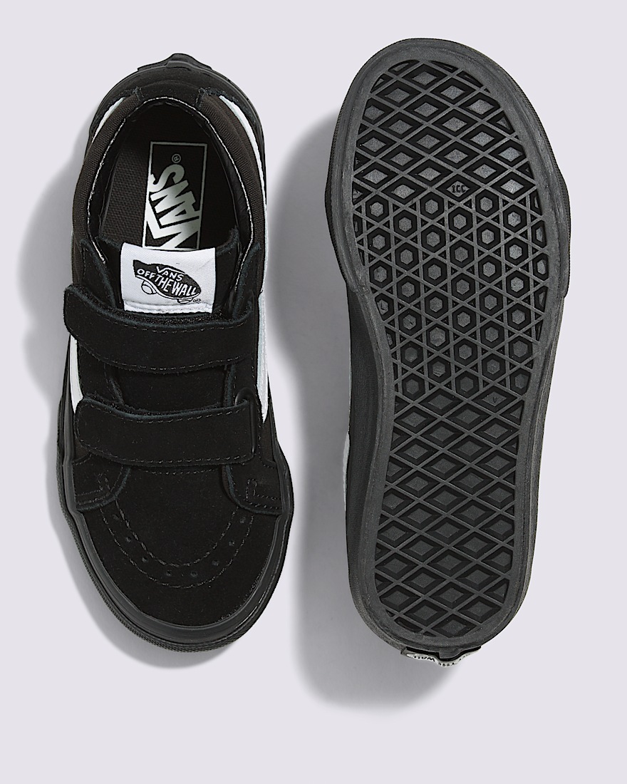 Little Kids Sk8-Mid Reissue V Canvas Suede Shoe