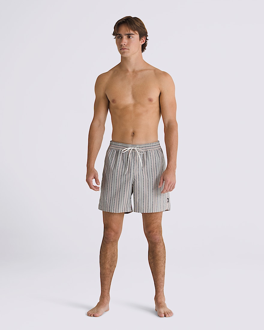 Primary Stripe Elastic 17'' Boardshorts