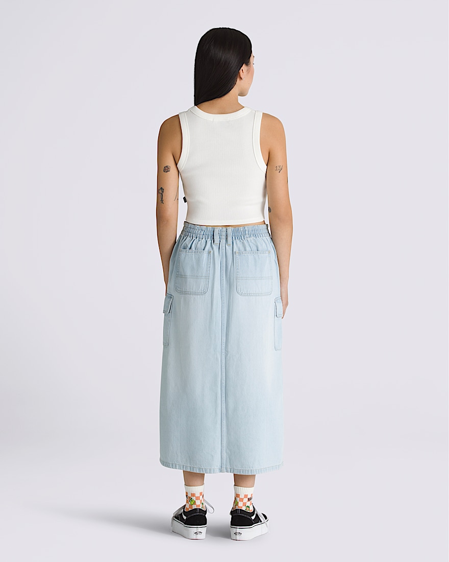 Sidewalk Denim Maxi Skirt