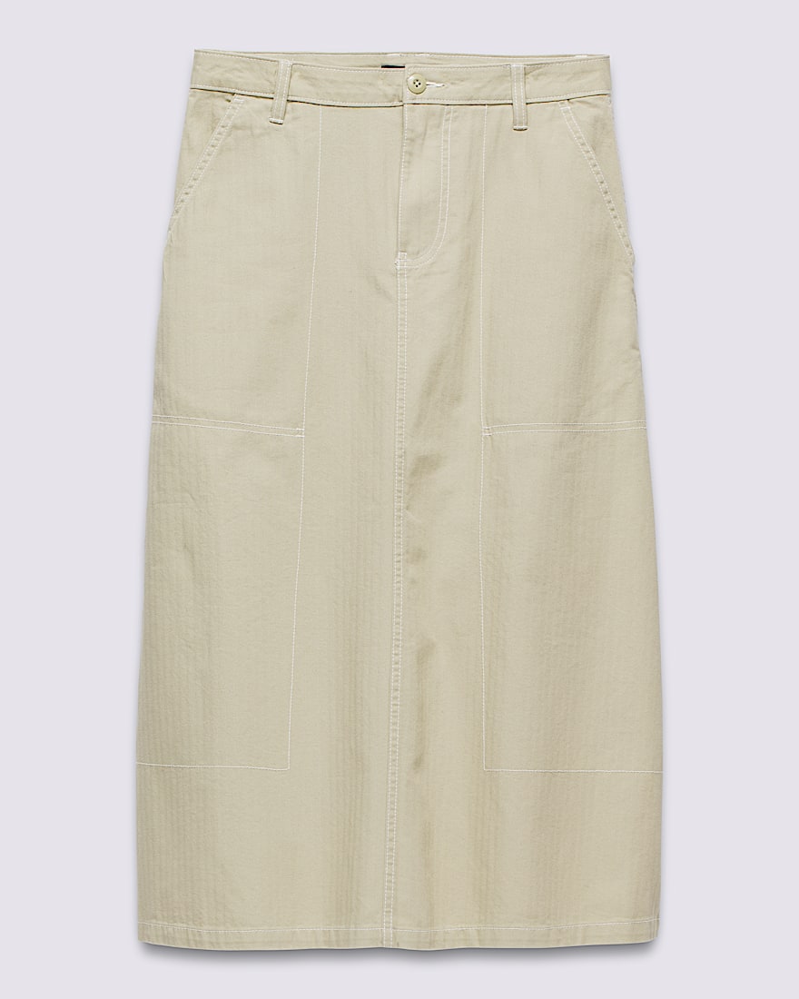 Codey Long Flare Utility Skirt - 1