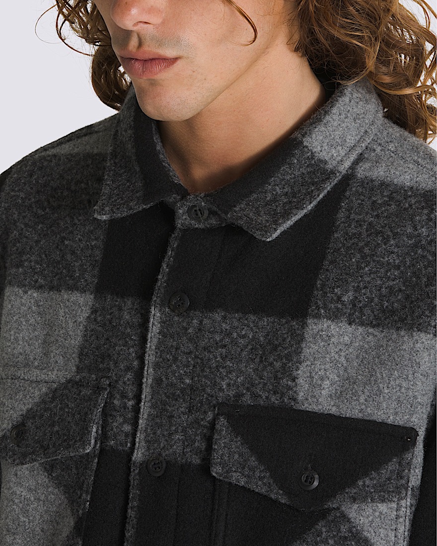 Denby Fuzzy Shacket
