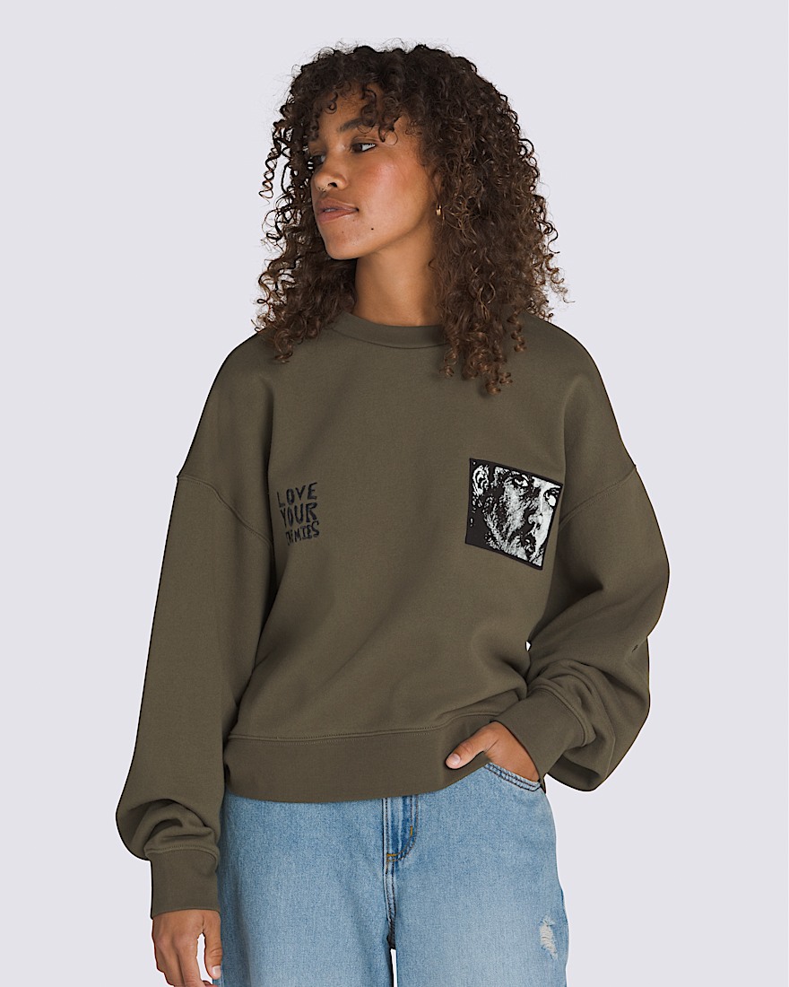 Skate Lisa Crew Sweatshirt