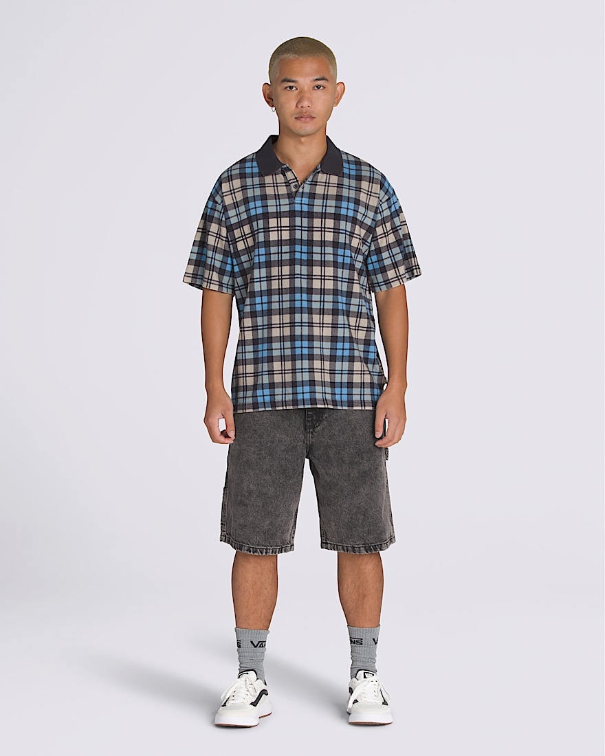 Bellmoor Plaid Polo Shirt