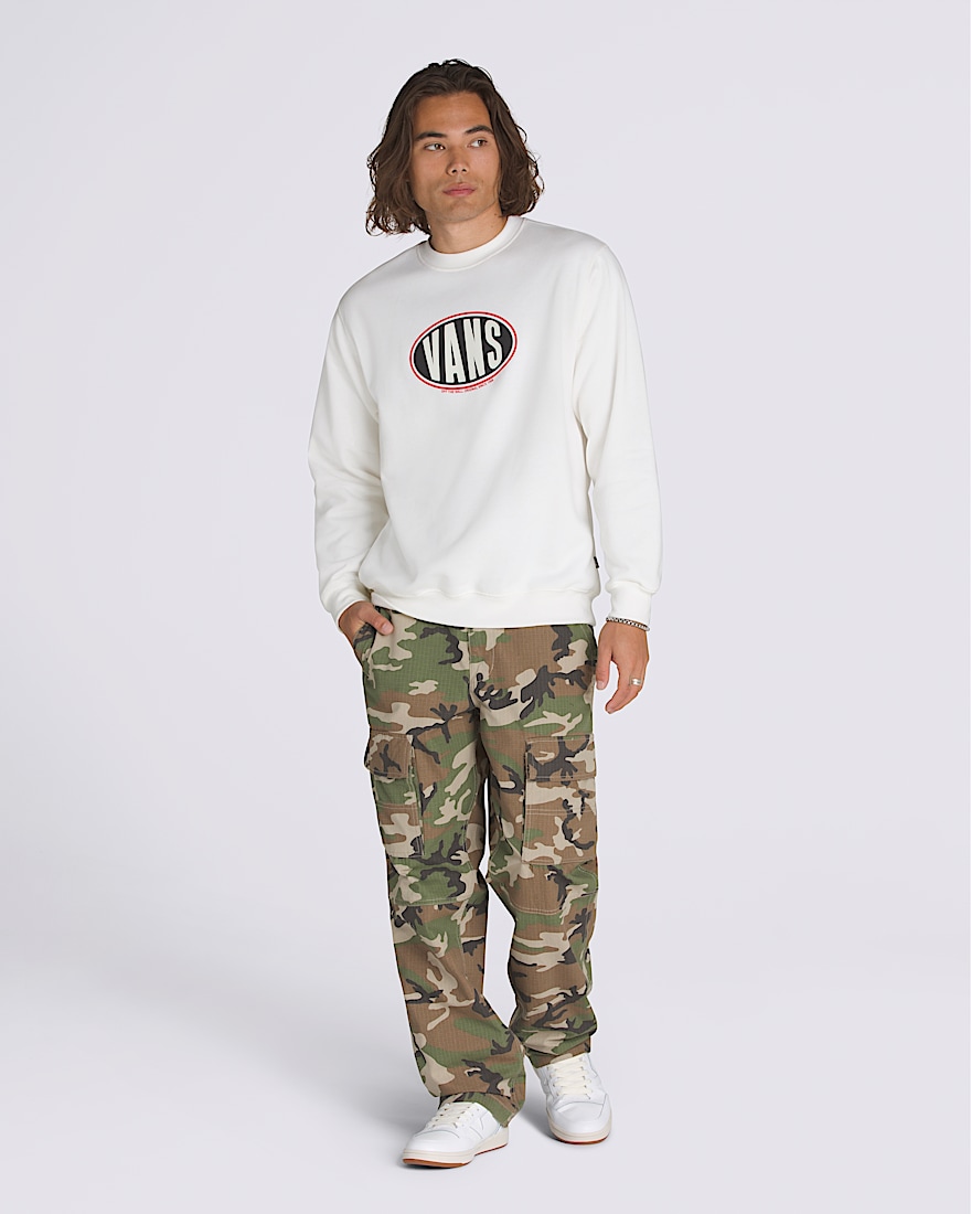 Spray On Loose Crew Sweatshirt