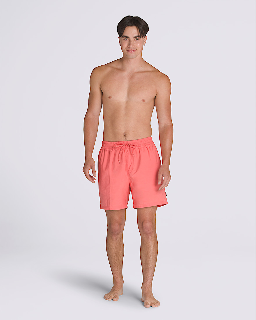 Primary Solid Elastic 17'' Boardshorts