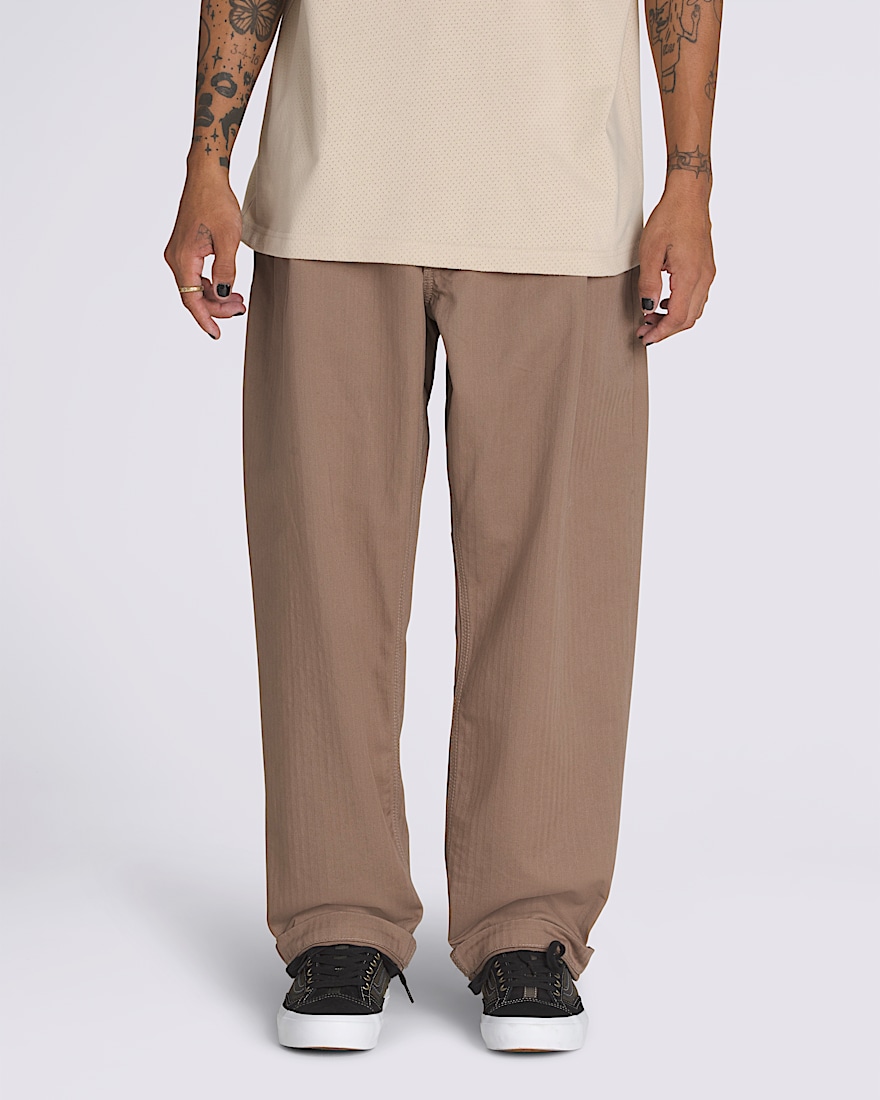 Skate Loose Pleated Pants