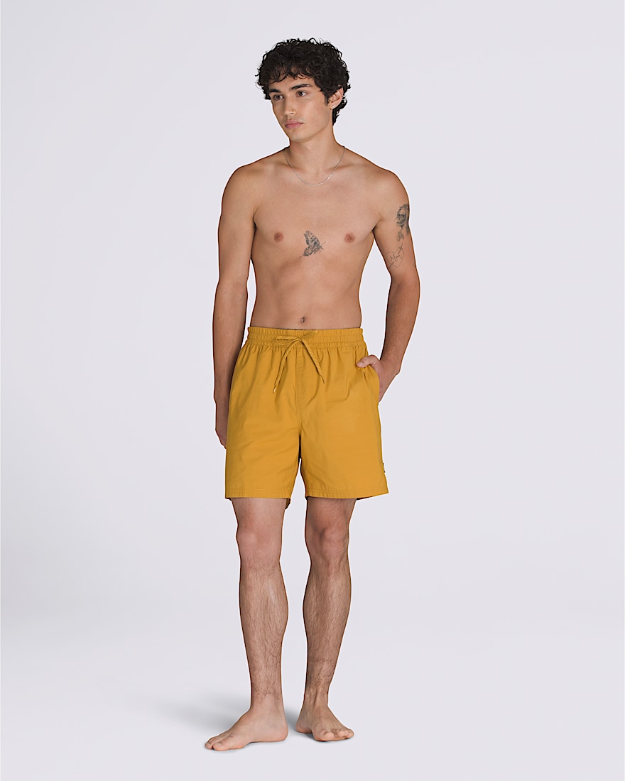Primary Solid Elastic 17'' Boardshorts