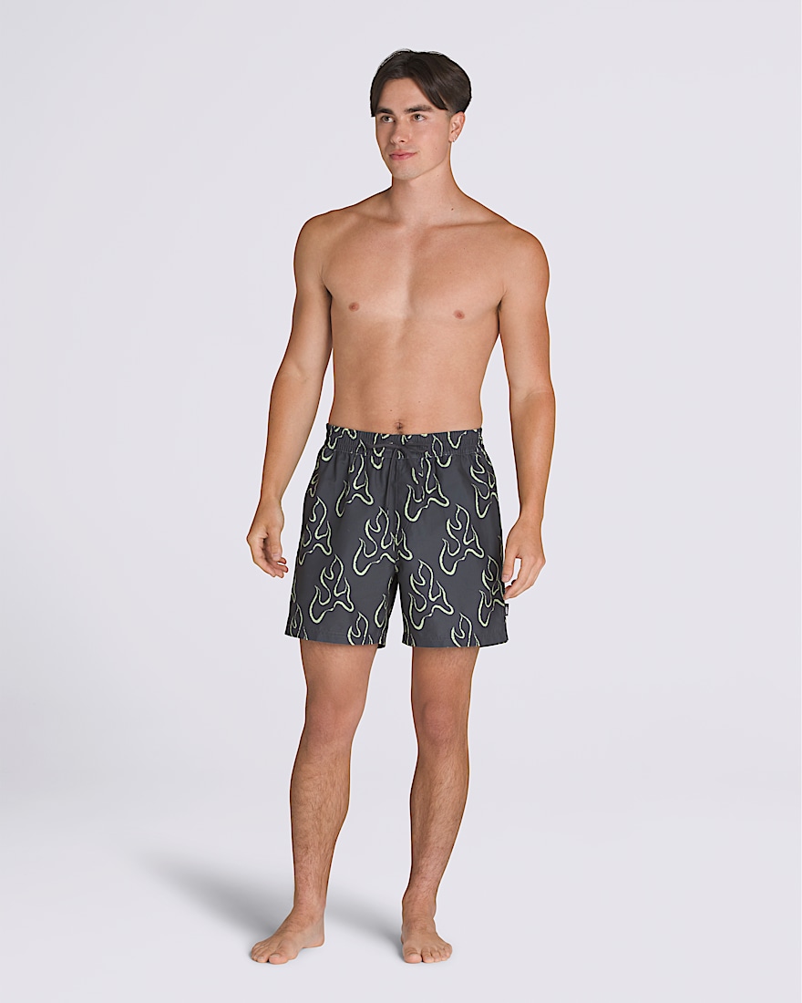 Primary Solid Elastic 17'' Boardshorts