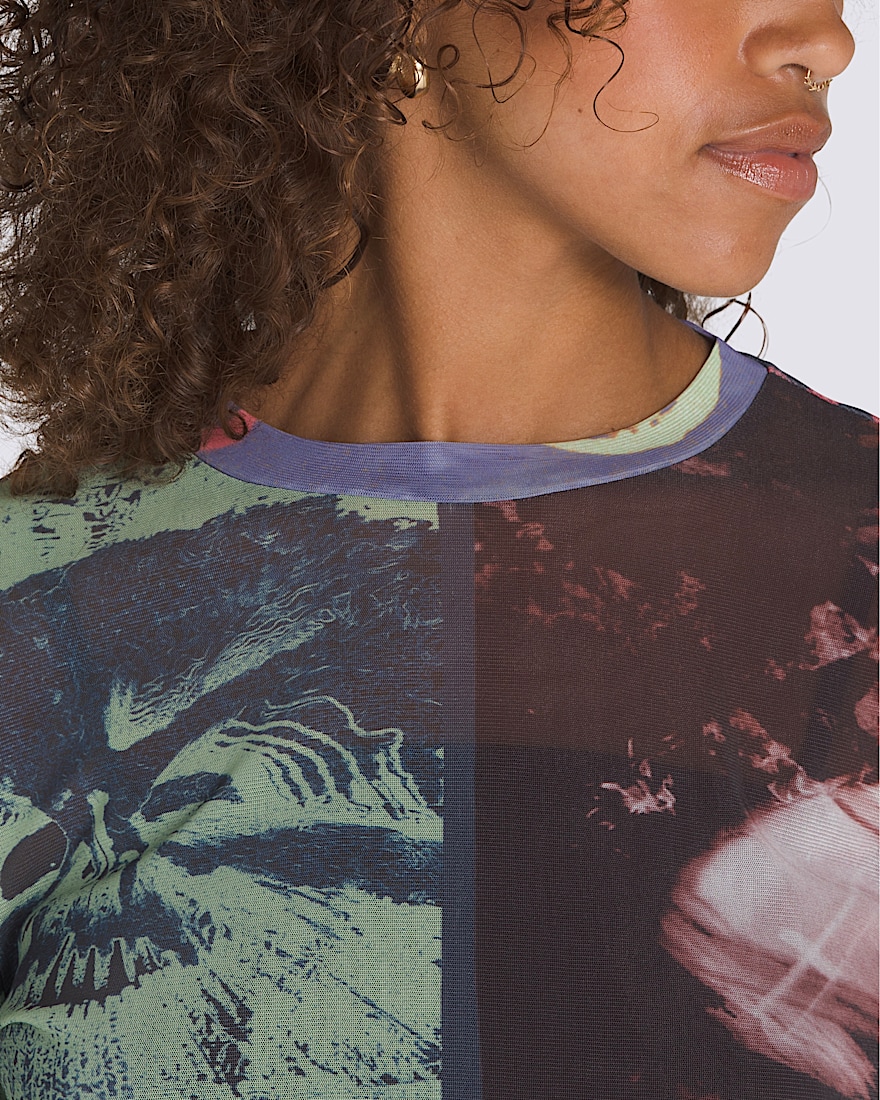 Ludlow Mesh Long Sleeve Top