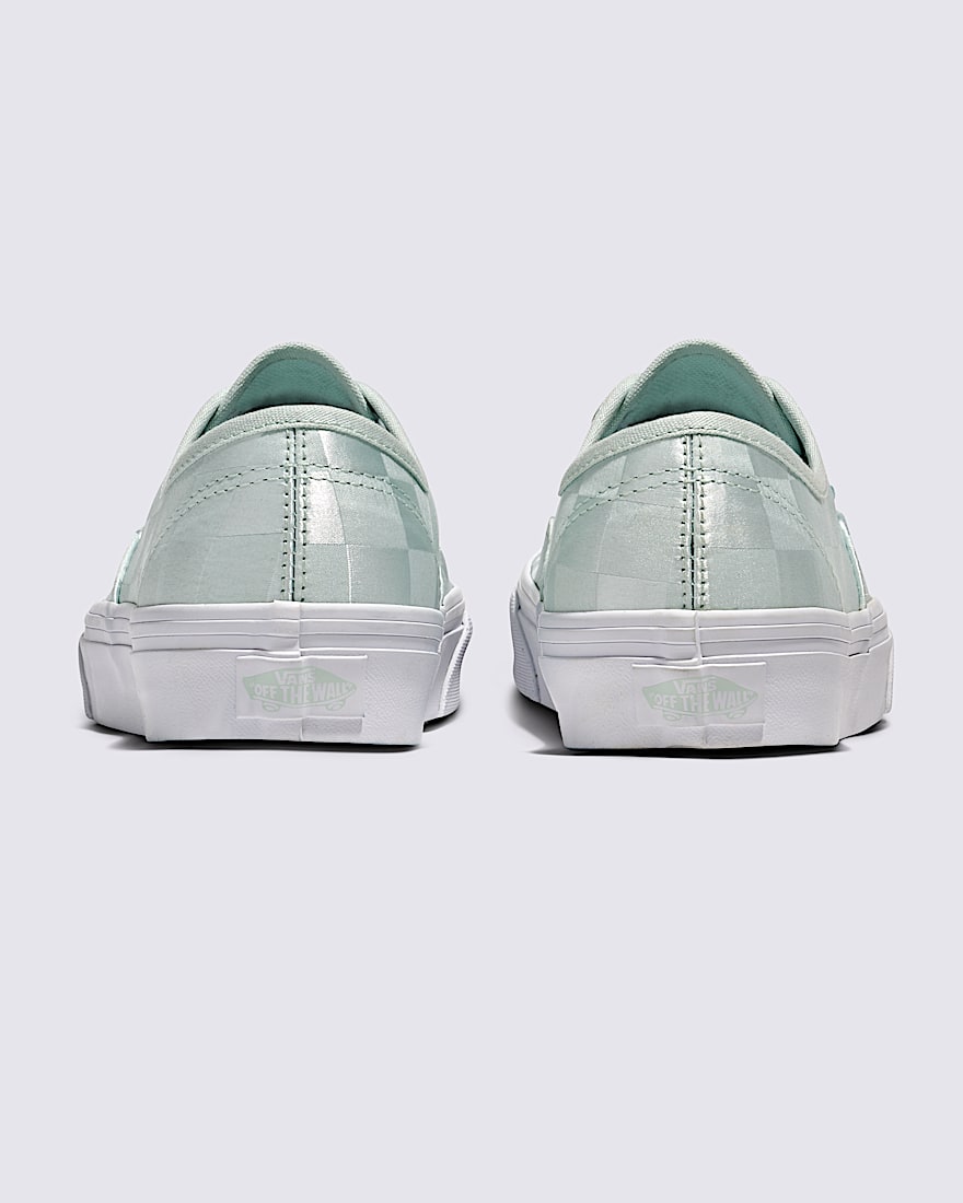 Authentic Checkerboard Satin Shoe