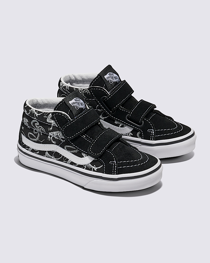 Little Kids Sk8-Mid Reissue V Skeleton Shoe