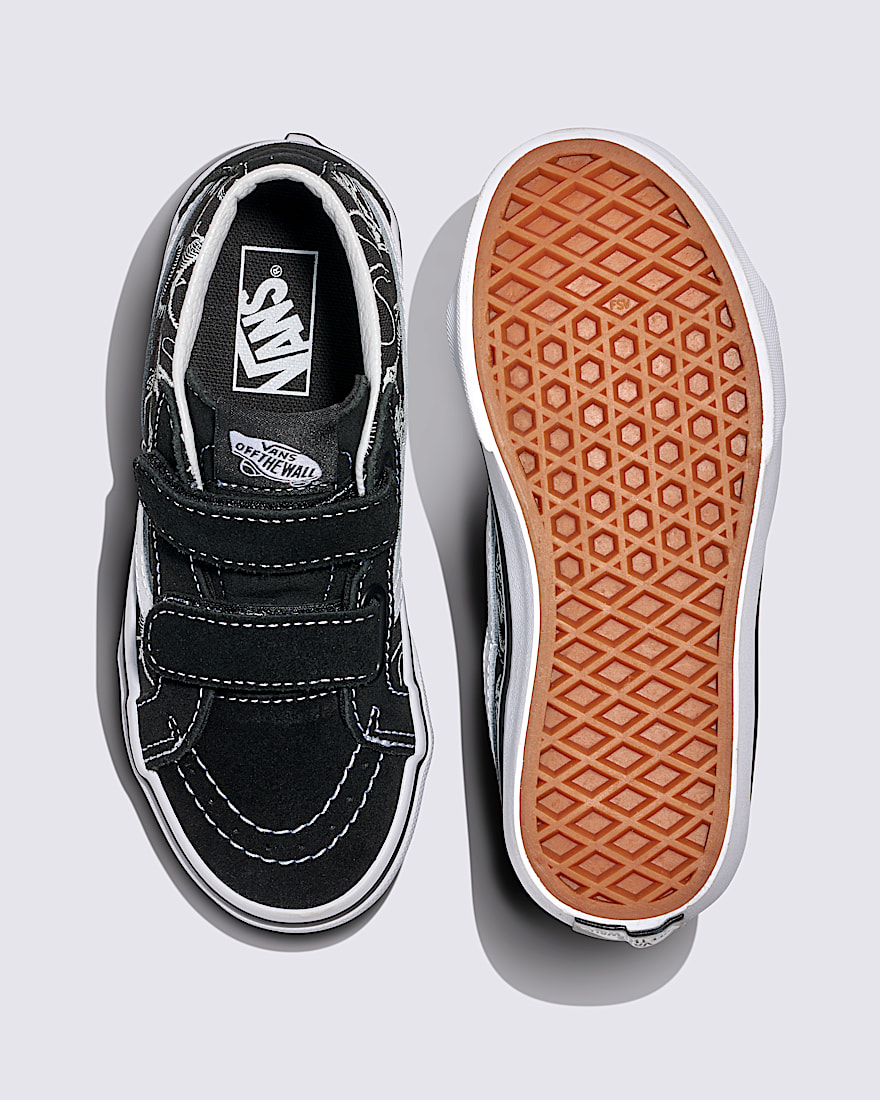Little Kids Sk8-Mid Reissue V Skeleton Shoe