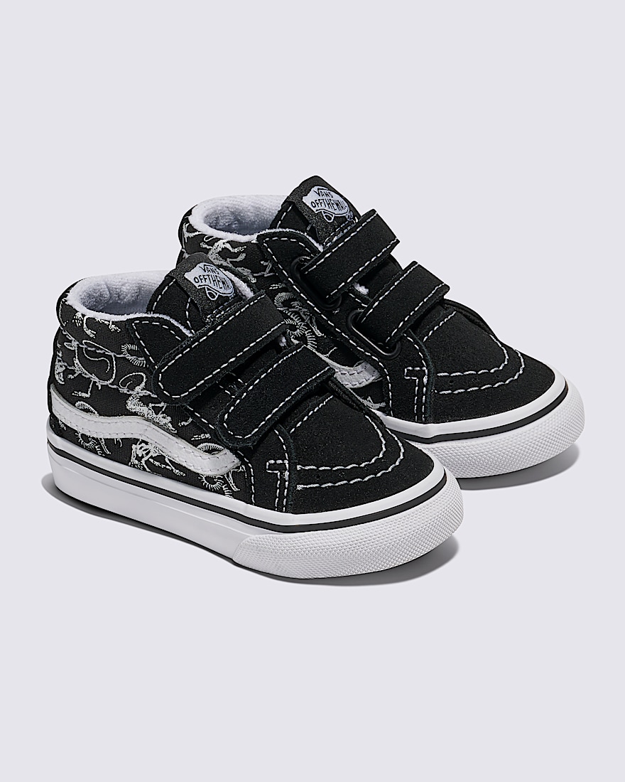 Toddler Sk8-Mid Reissue V Skeletons Shoe