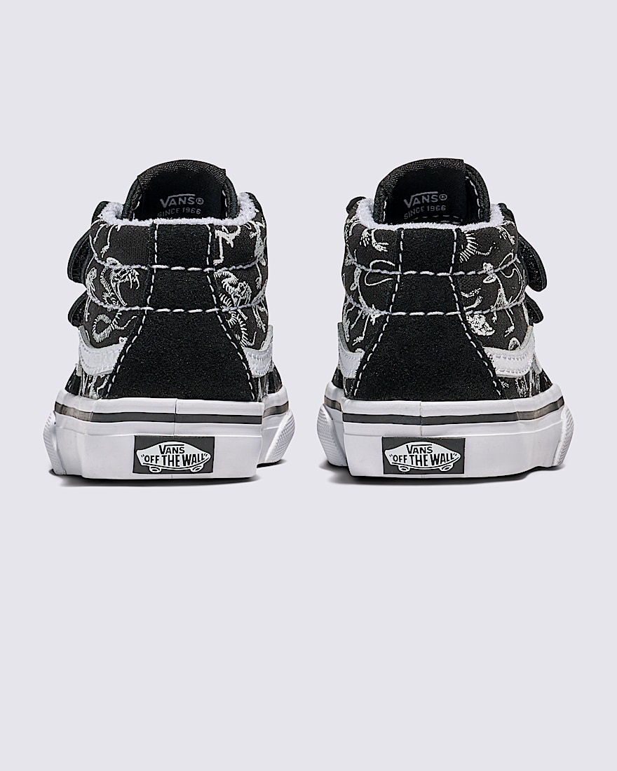 Toddler Sk8-Mid Reissue V Skeletons Shoe