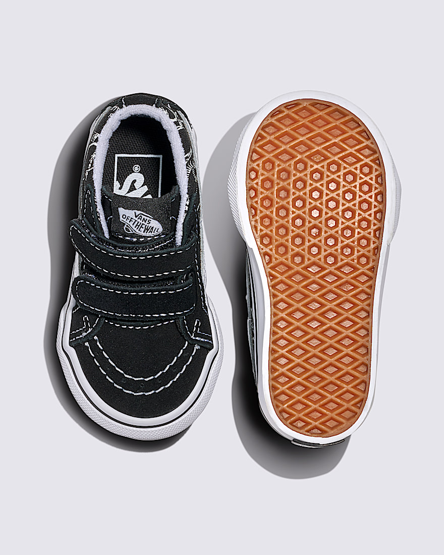 Toddler Sk8-Mid Reissue V Skeletons Shoe