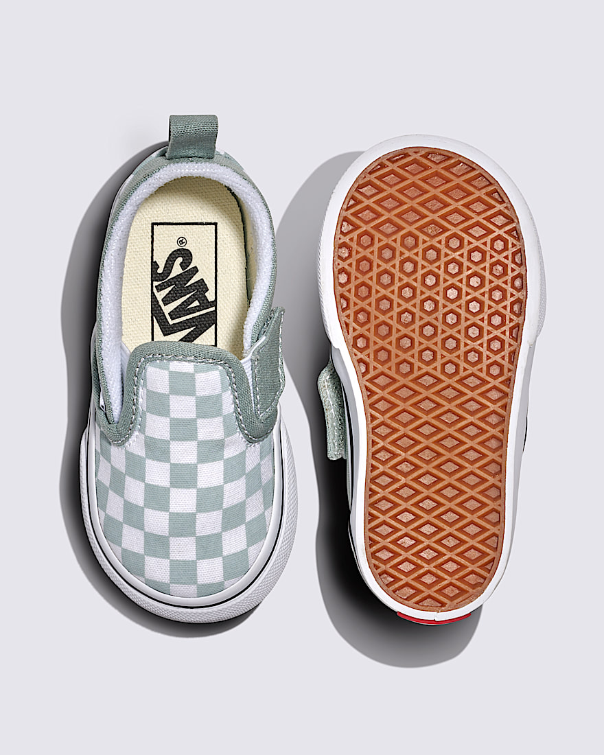 Toddler Classic Slip-On V Checkerboard Shoe