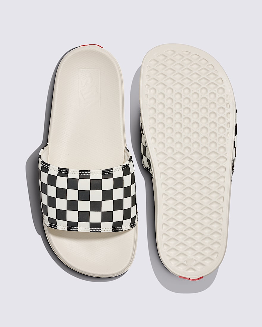 La Costa Checkerboard Slide-On Sandal