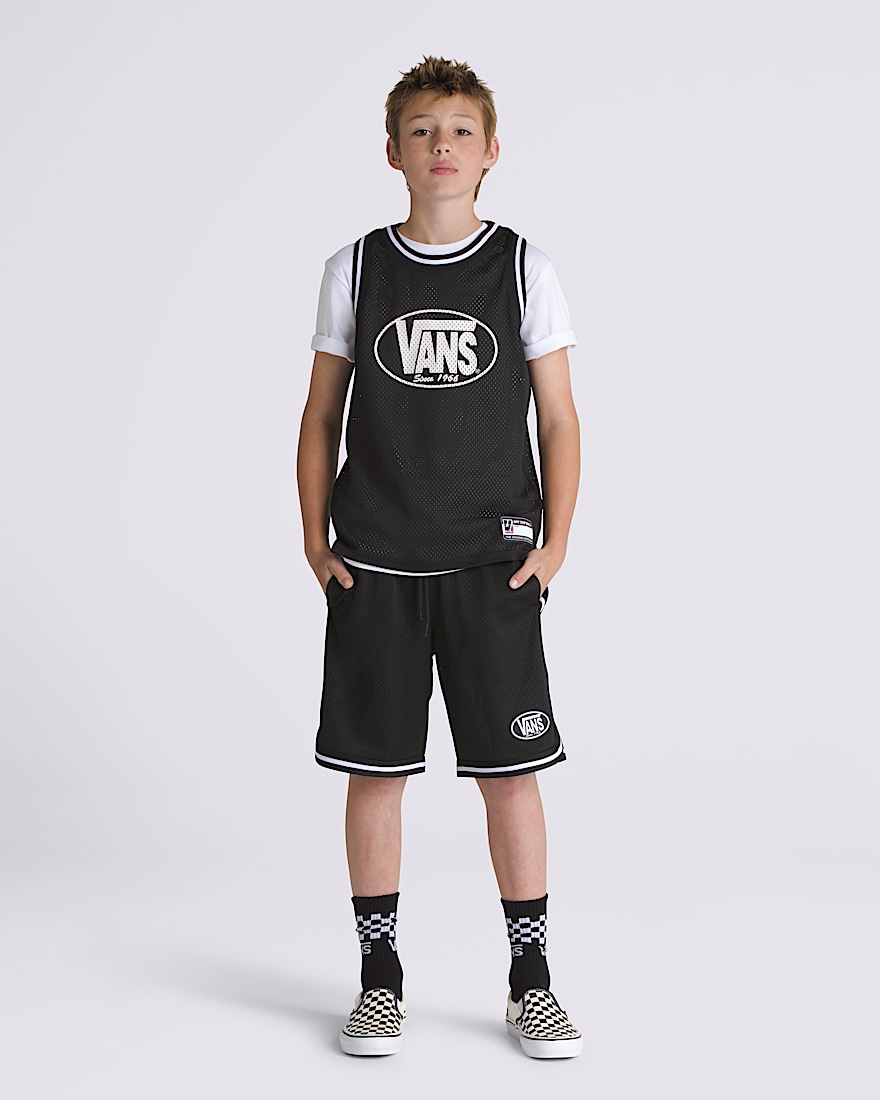 Kids Classic Oval Loose Basketball Shorts