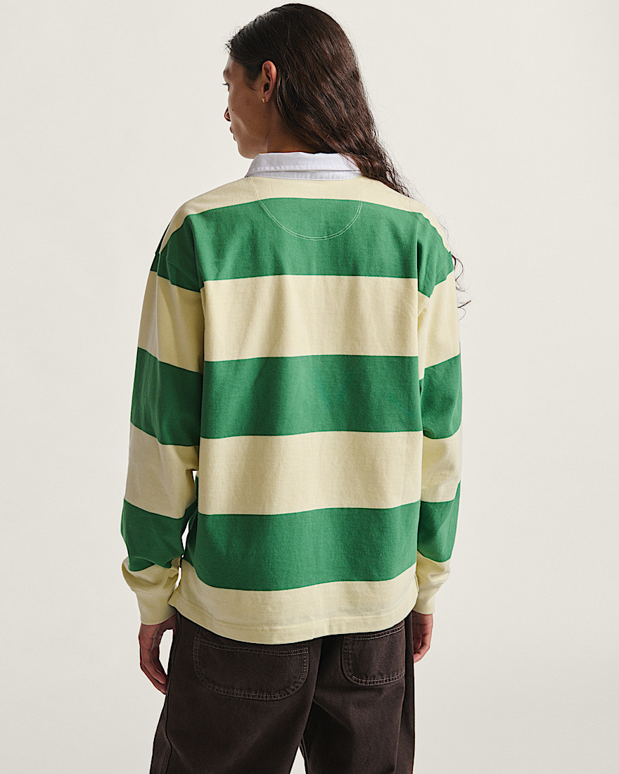 Ward Stripe Rugby Knit Shirt