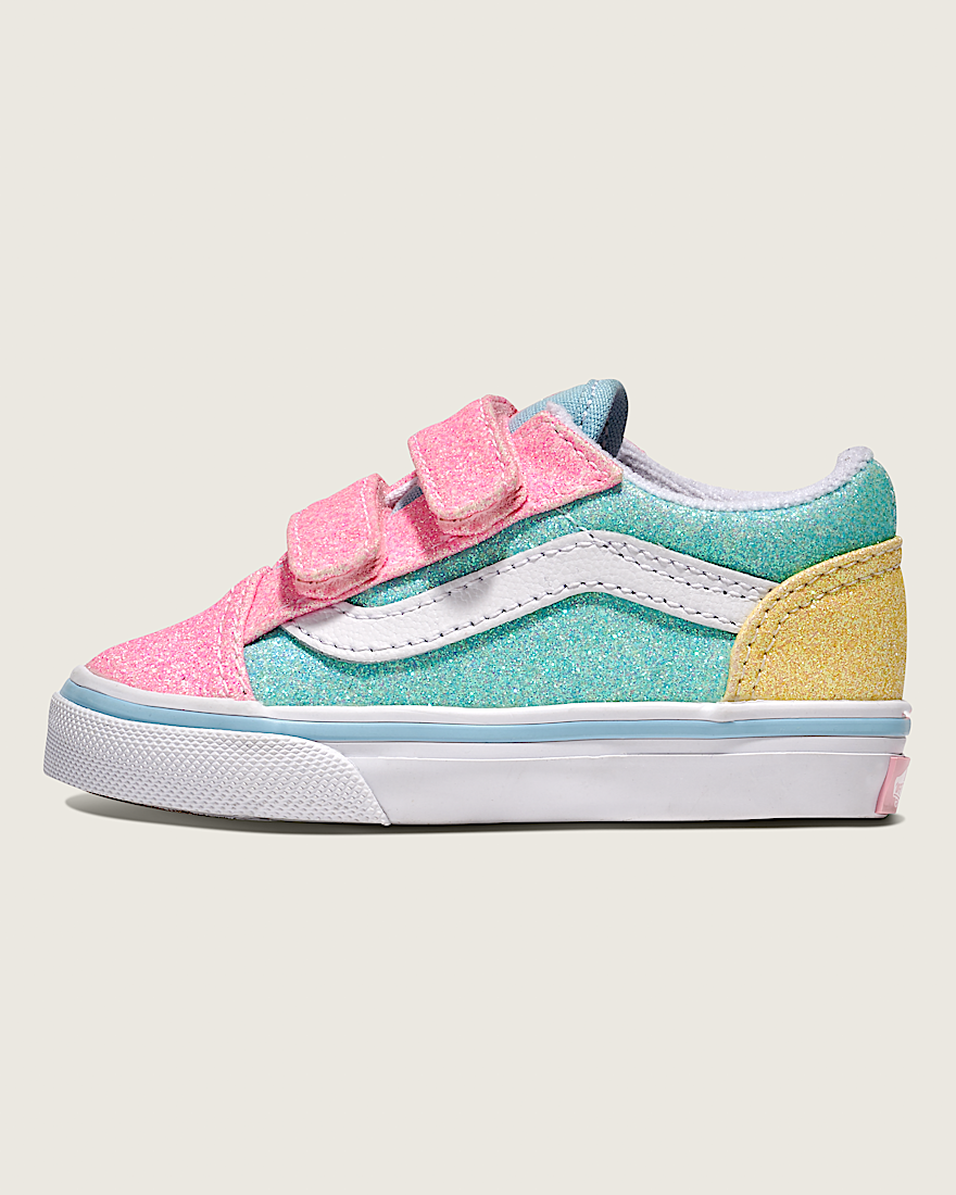 Toddler Old Skool V Glitter Shoe - 1