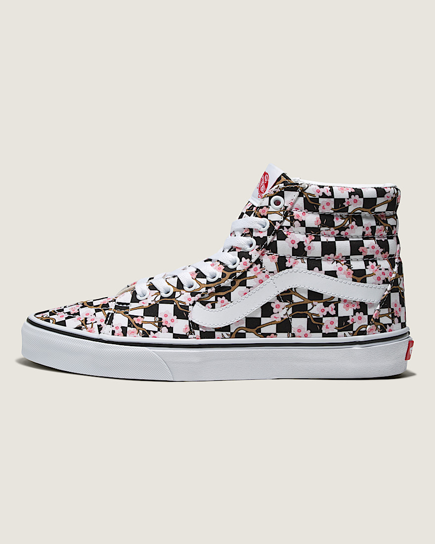 Customs Sk8-Hi Checkerboard Shoe - 1