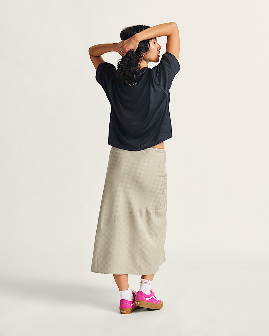 Diana Column Checkerboard Skirt