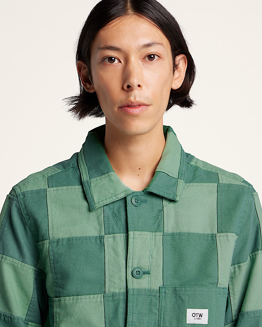 OTW Patchwork Drill Chore Coat