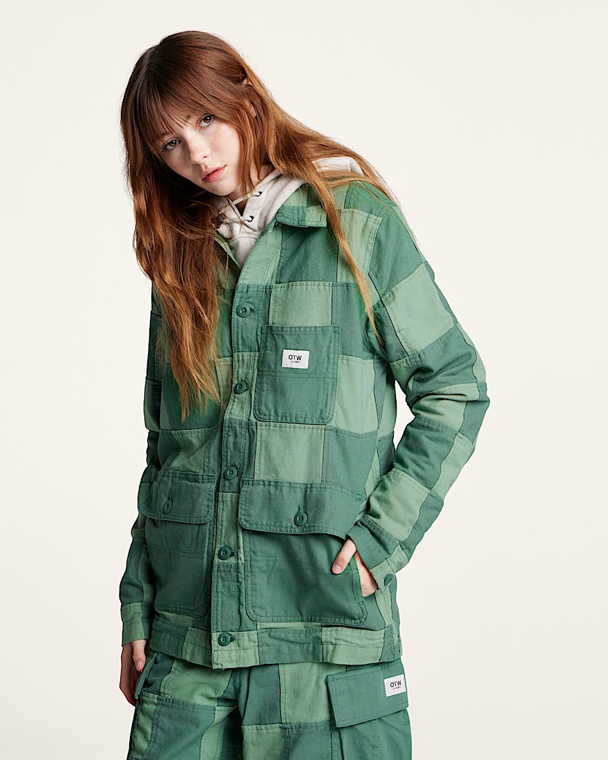 OTW Patchwork Drill Chore Coat