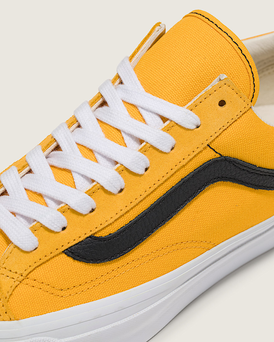 yellow low top vans