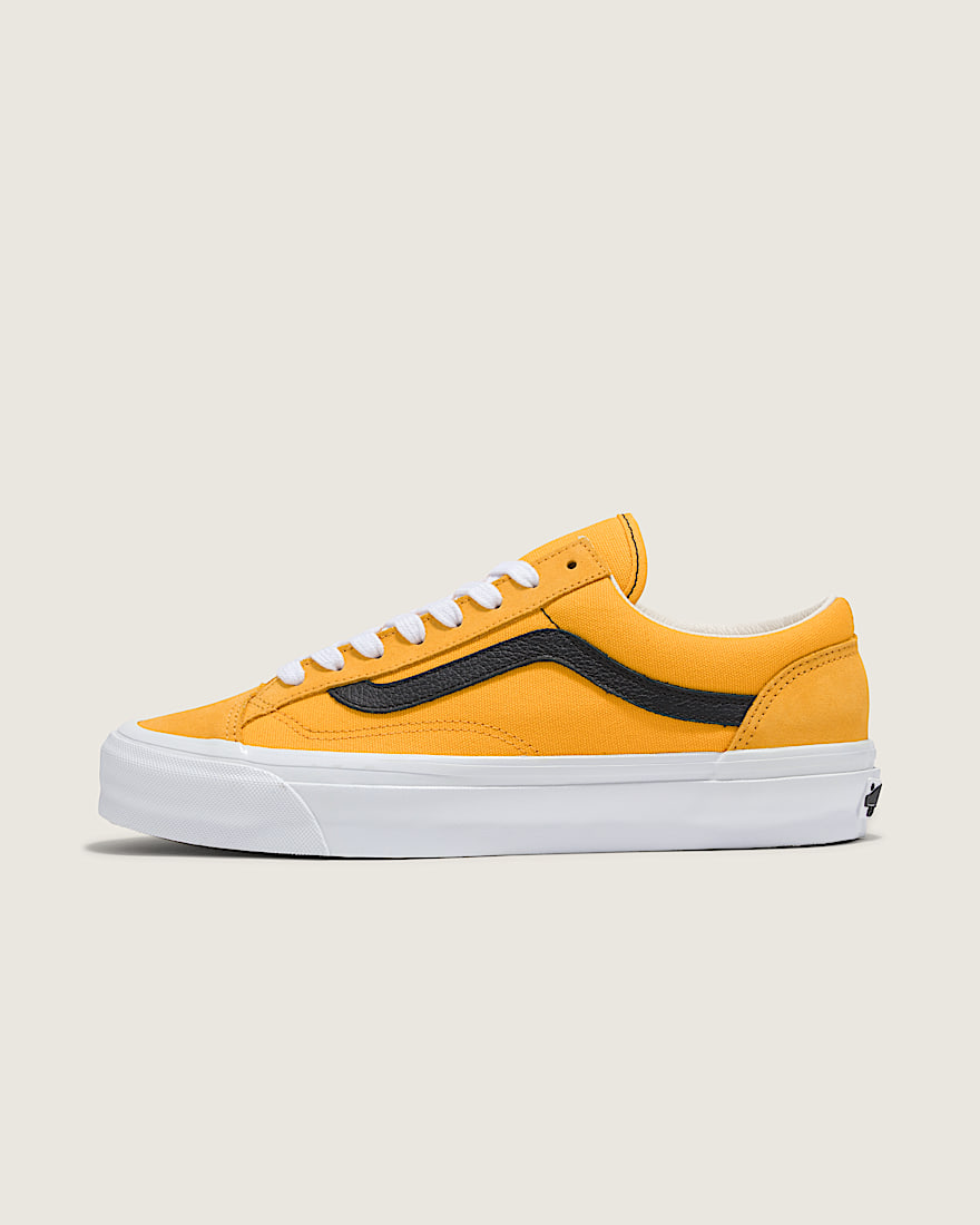 yellow low top vans