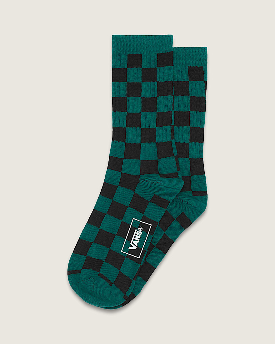 Premium Checkerboard Crew Socks - 1