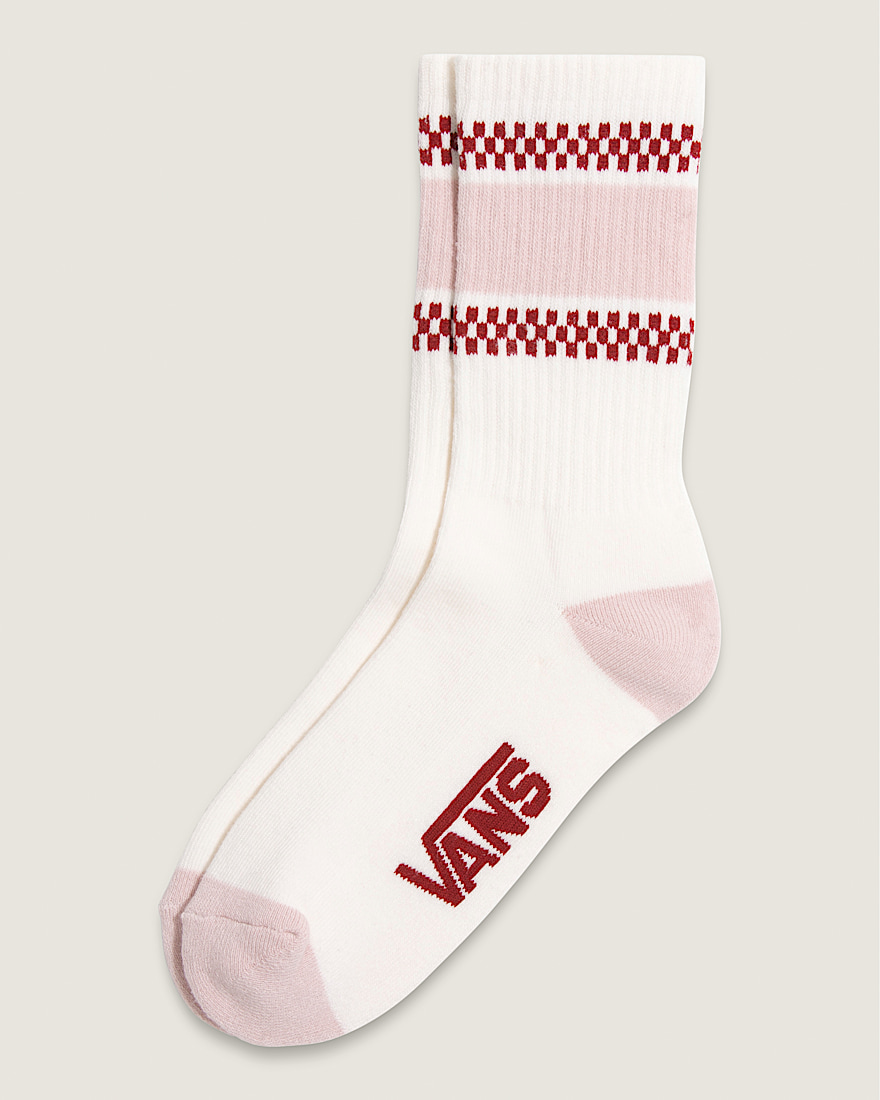 Checkerboard Flag Crew Socks - 1