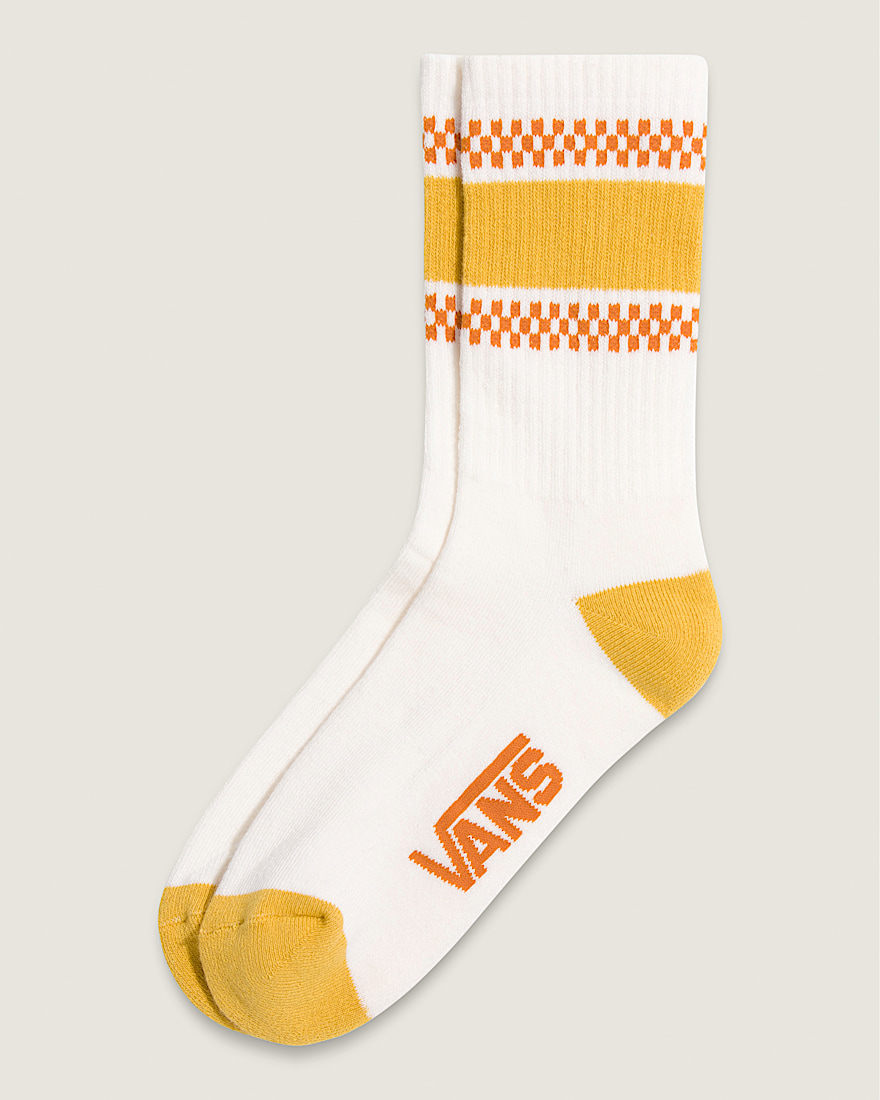 Checkerboard Flag Crew Socks - 1