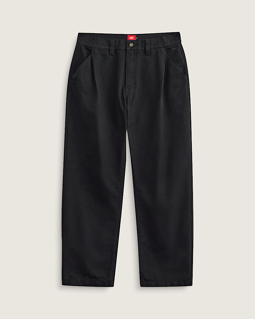Skate Loose Pleated Pants - 1