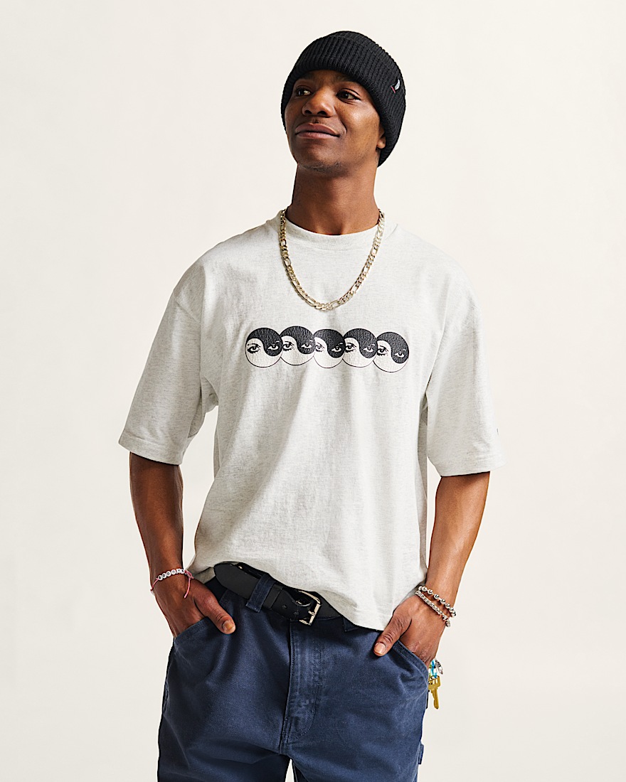 Skate Ying Yang Eyes T-Shirt