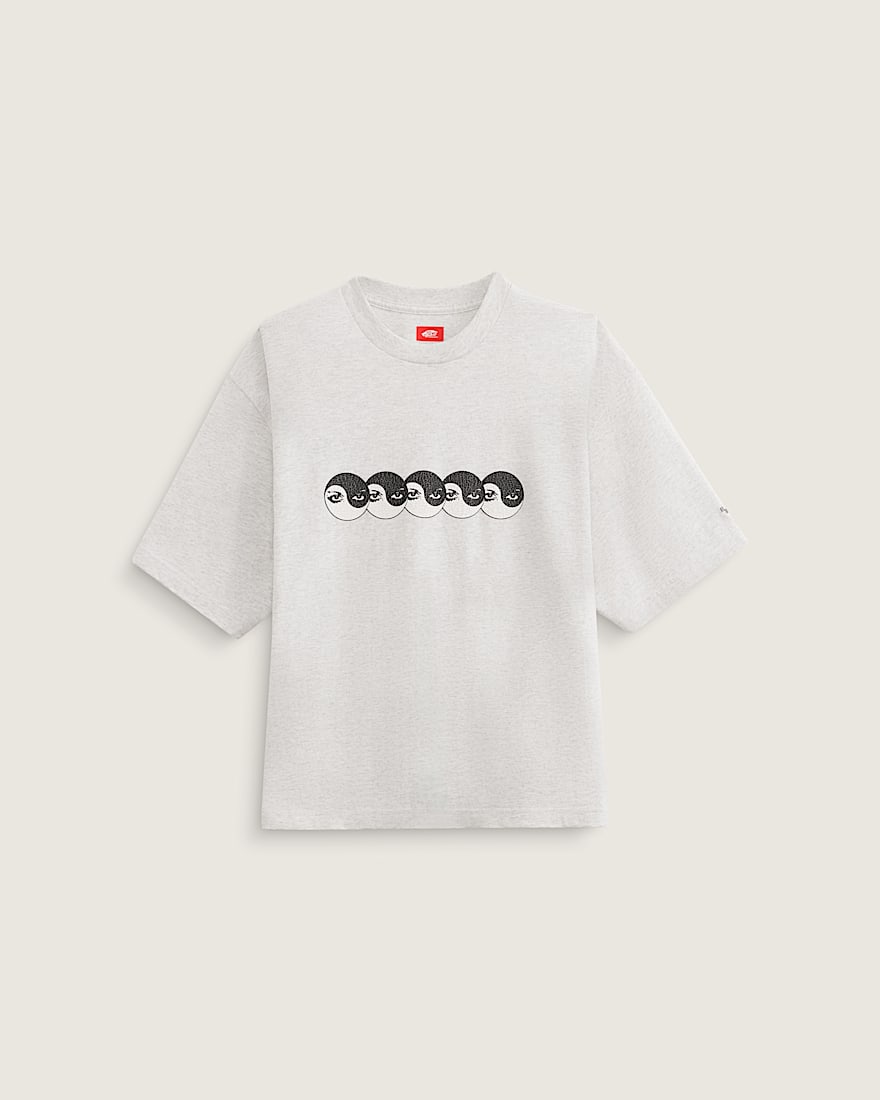 Skate Ying Yang Eyes T-Shirt - 1