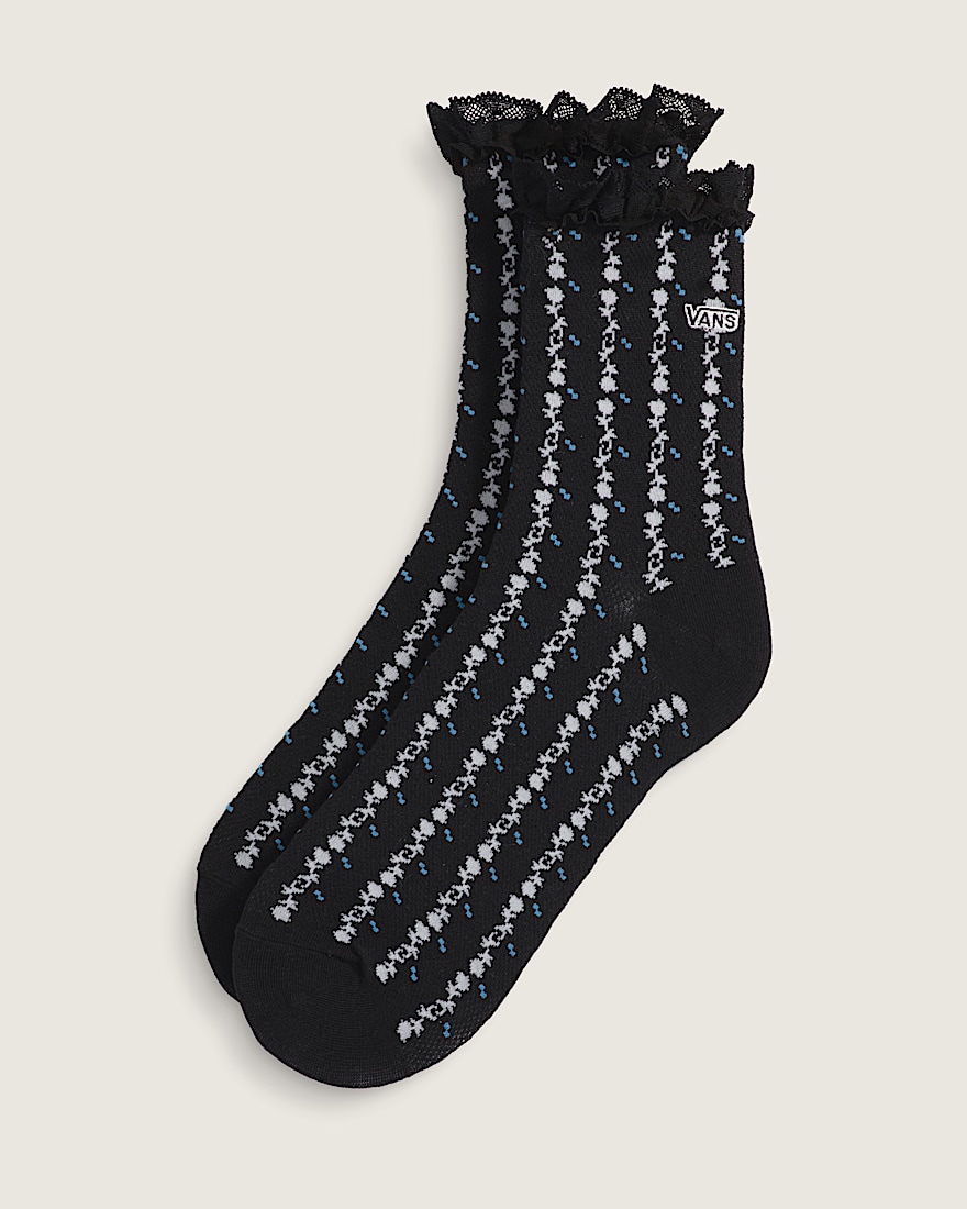 Sereno Lace Crew Socks - 1