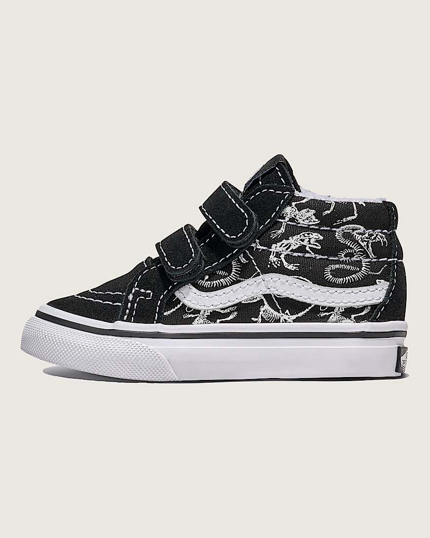 Toddler Sk8-Mid Reissue V Skeletons Shoe - 1