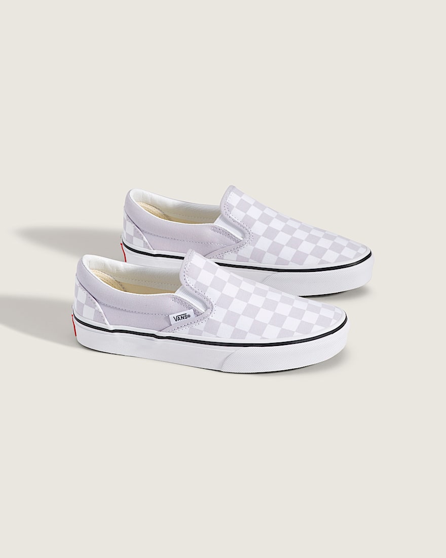 Big Kids Classic Slip-On Checkerboard Shoe
