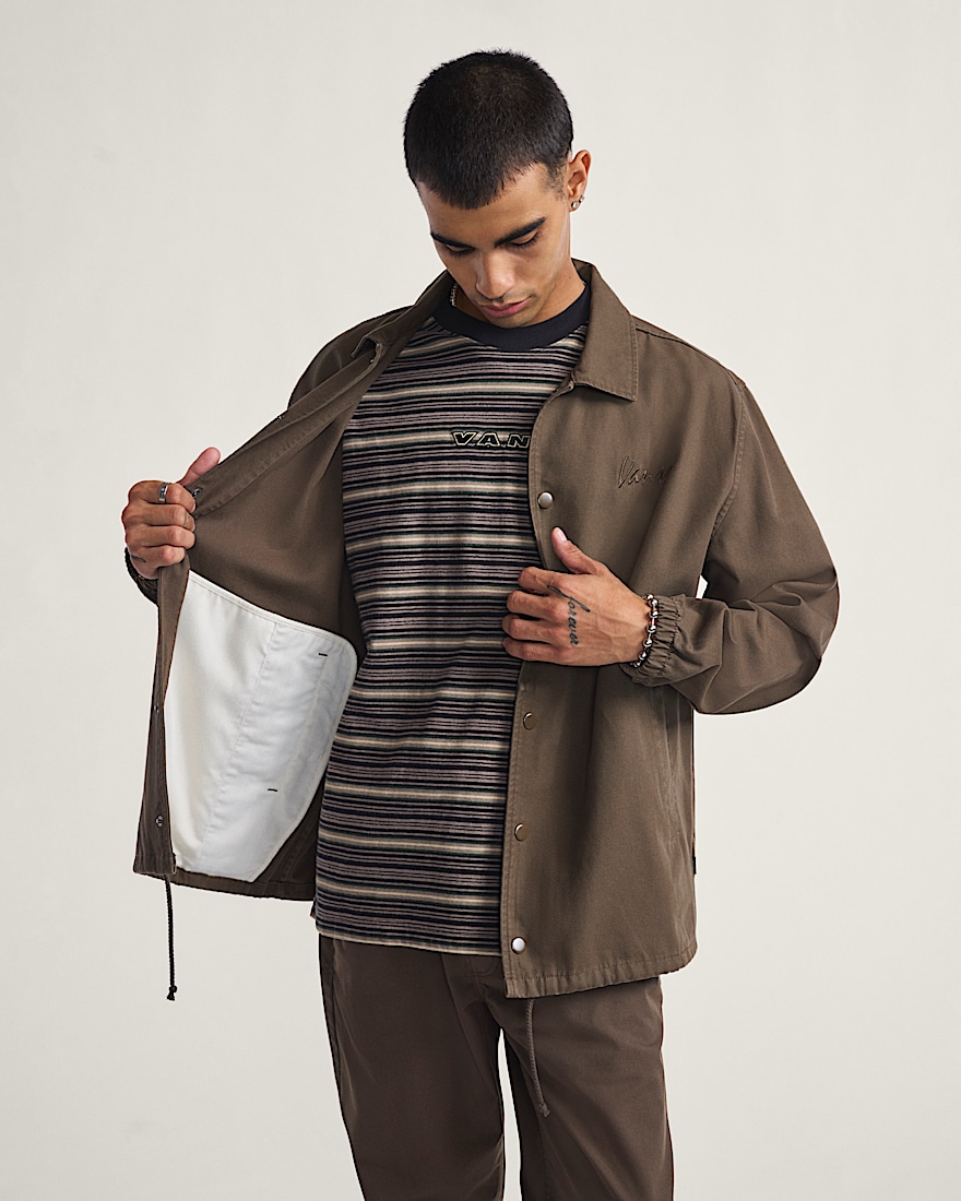 Torrey Canvas Coaches Jacket
