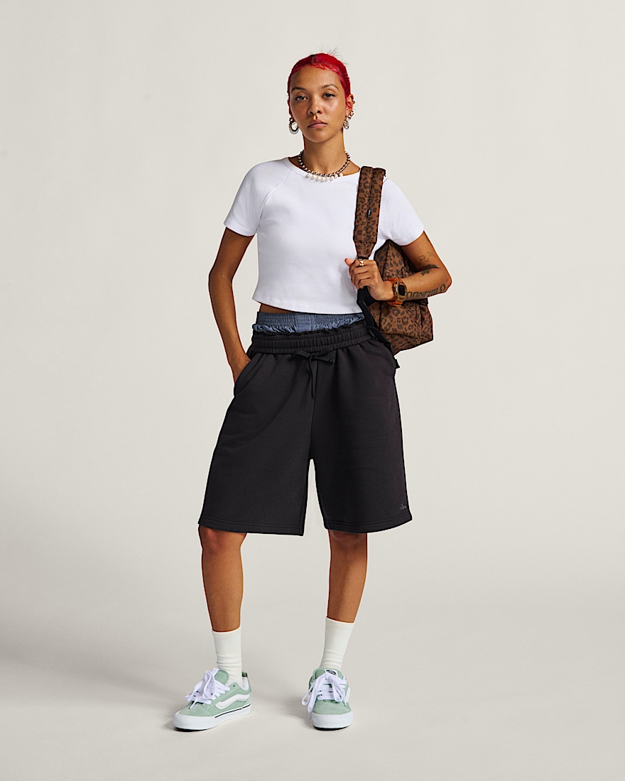 Script Logo Fleece Shorts