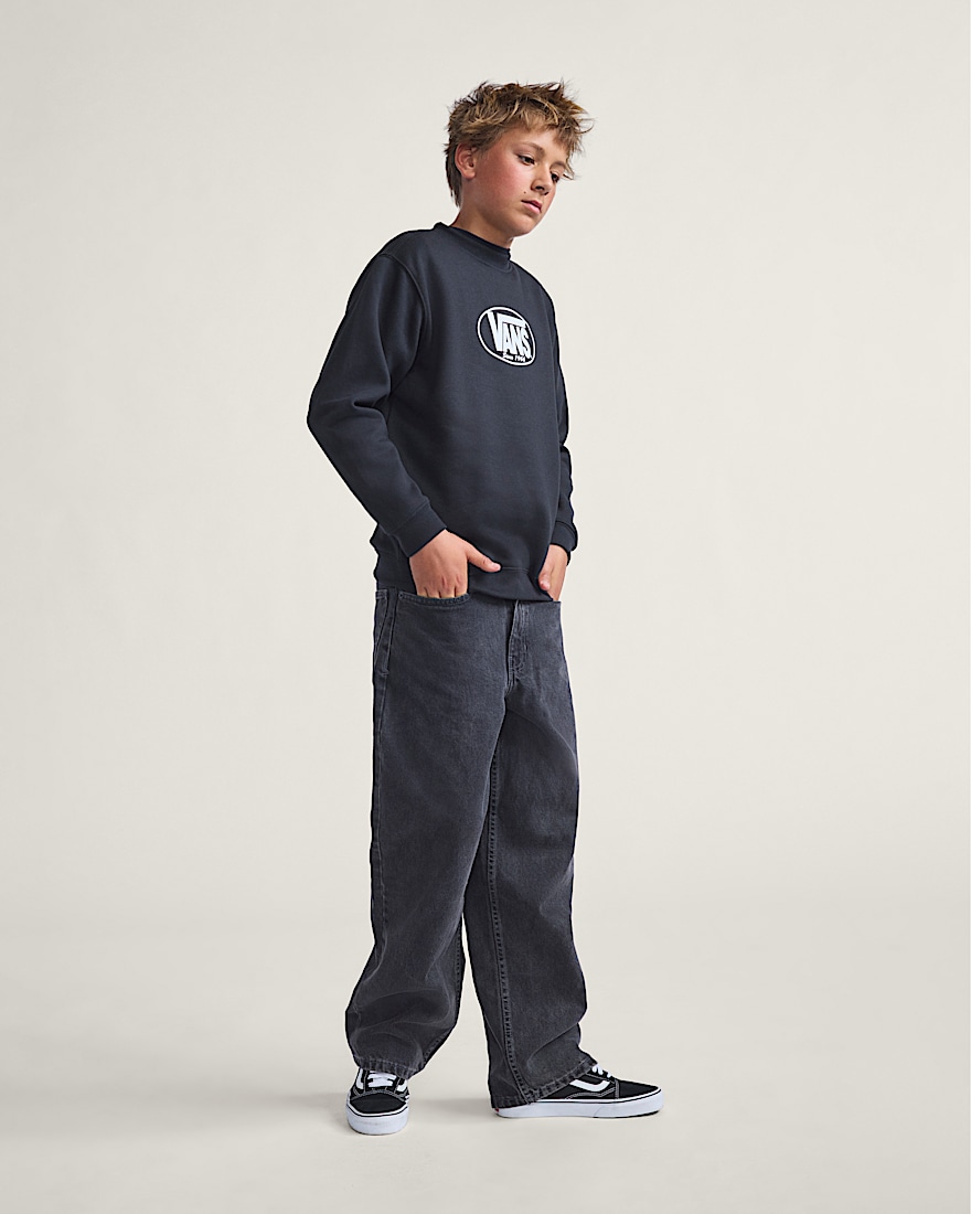 Big Kids Classic Oval Crew Sweatshirt