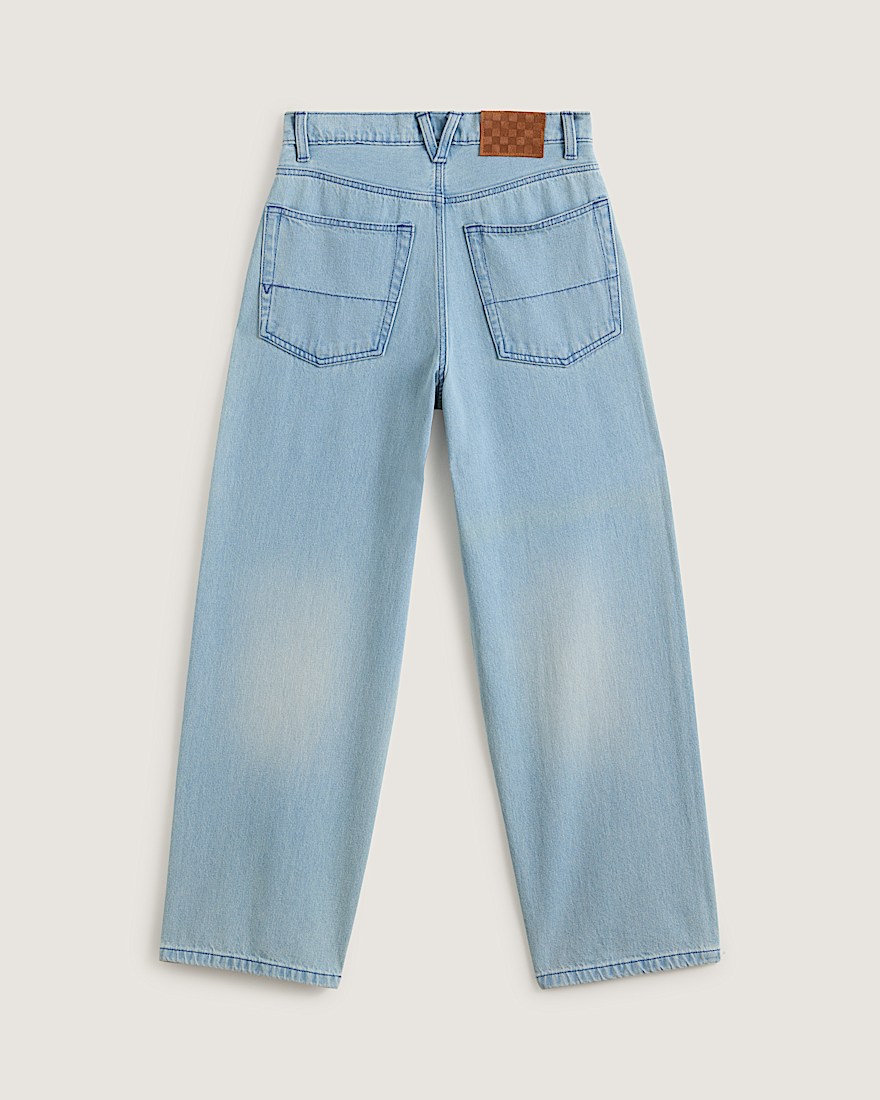 Check-5 Baggy Denim Pants