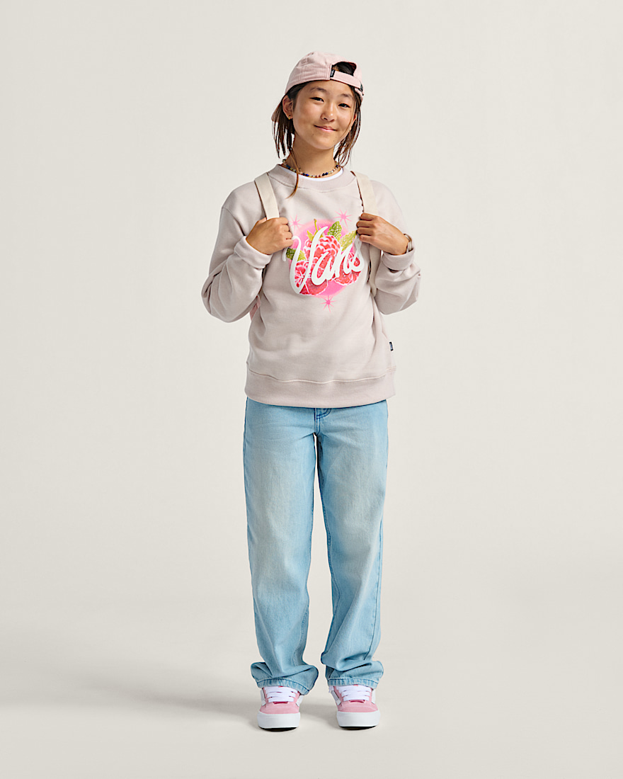 Big Kids Berry Pop Crew Sweashirt - 1