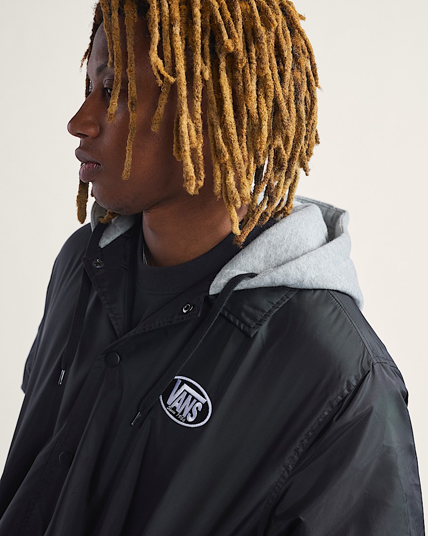 Riley Hooded Coaches Jacket
