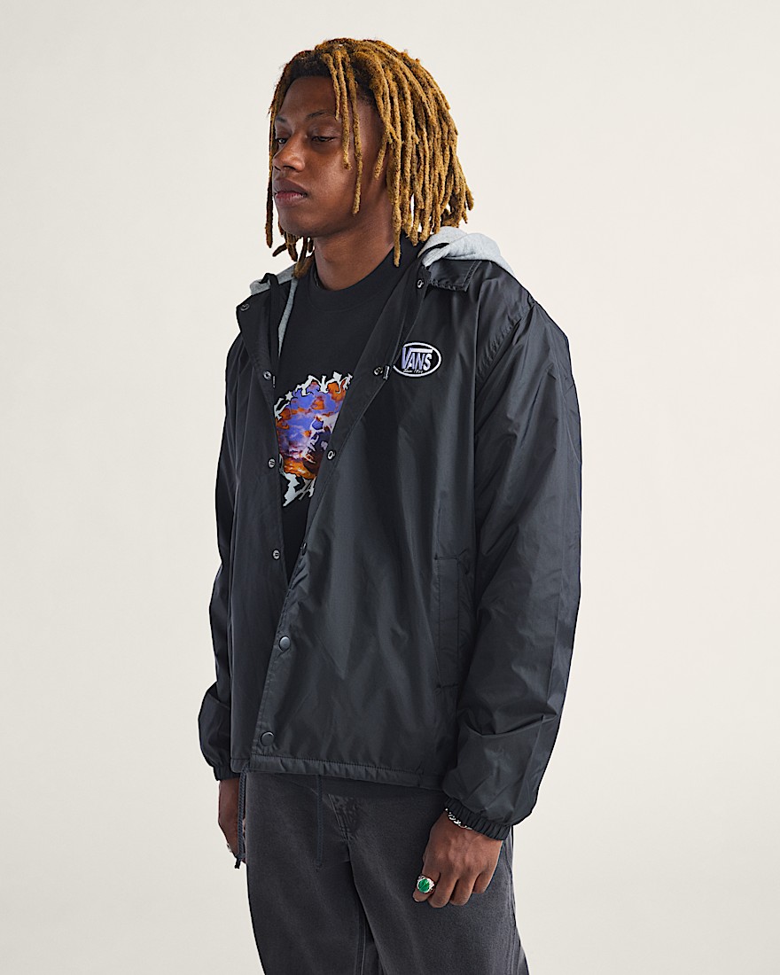 Riley Hooded Coaches Jacket