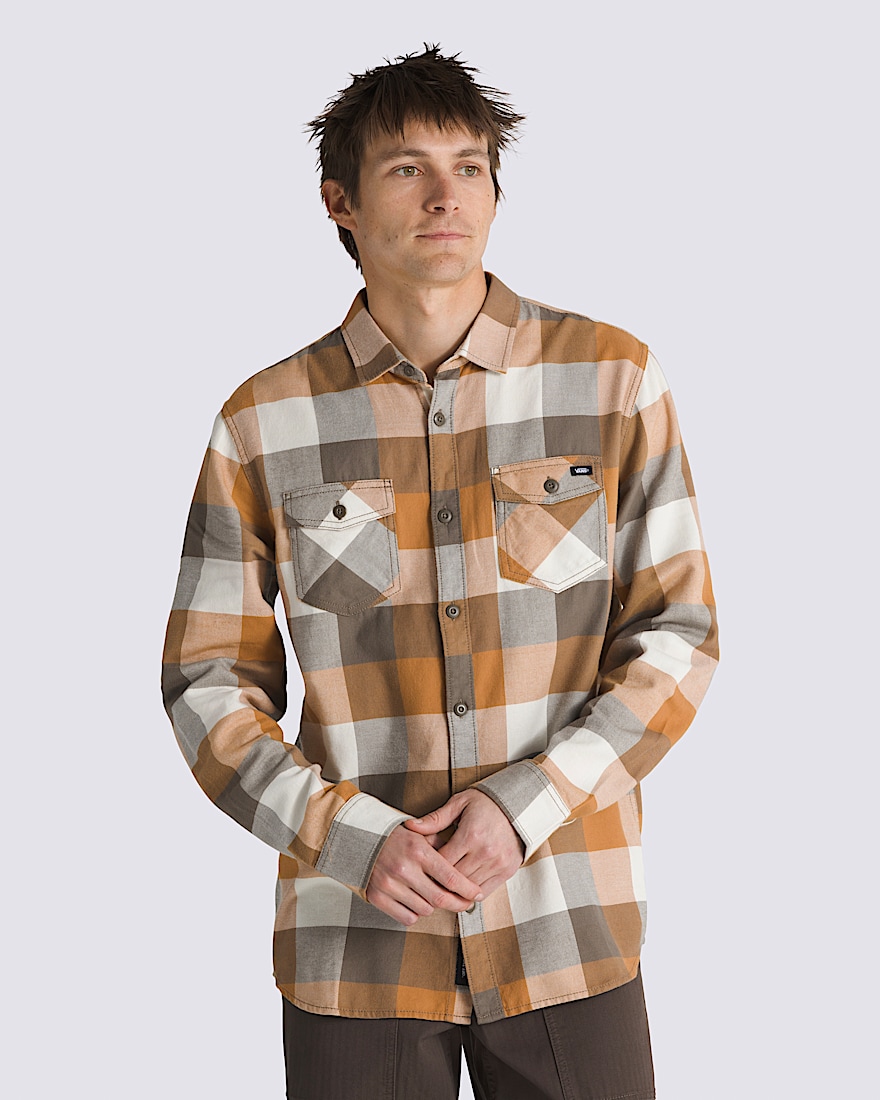 Box Flannel Classic Long Sleeve Shirt
