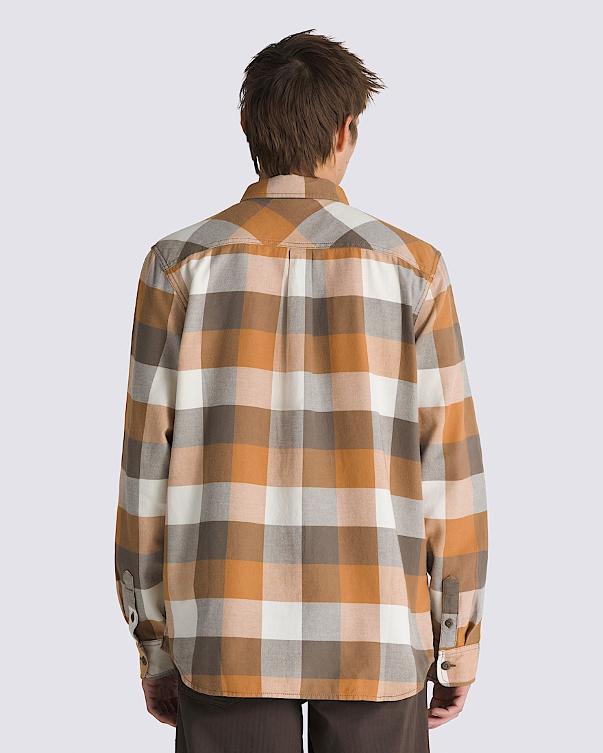 Box Flannel Classic Long Sleeve Shirt