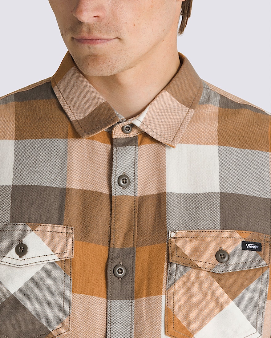 Box Flannel Classic Long Sleeve Shirt