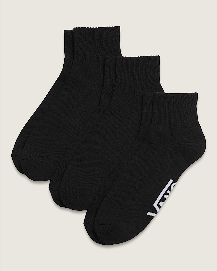 Classic Quarter Crew Socks 3-Pack - 1